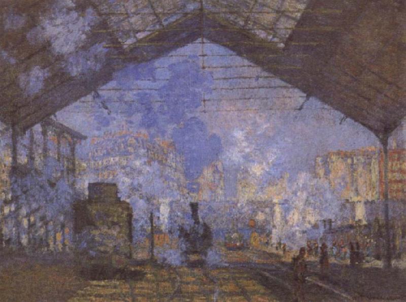 Claude Monet Gare Saint-Lazare